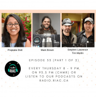 Episode 53 Part 1: Prajwala Dixit, Mark Brown, Stephen Lawerence, and Tim Martin