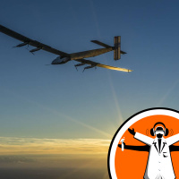 Solar powered jet makes historic crossing