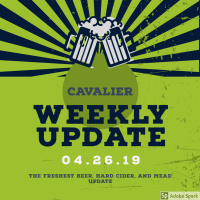 Cavalier Weekly Update 4.26.19