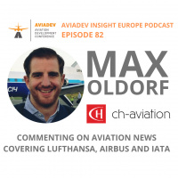 Episode 82. Max Oldorf commenting on further fleet reduction at Lufthansa, futuristic concept introduced by Airbus and IATA´s call for testing