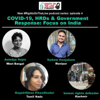 Season 2, Episode 4 - COVID-19, HRDs  Government Response: Focus on India