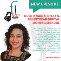 All about Digital Rights with Mona Shtaya