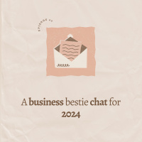 A business bestie chat for 2024