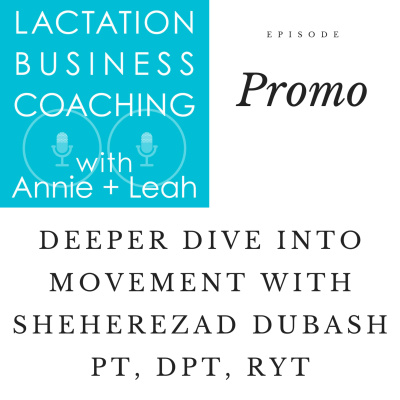 Lactation Business Coaching With Annie And Leah