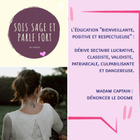 Madam Captain : le dogme de la parentalité bienveillante, jétais tombée en plein dedans (partie 1/2)