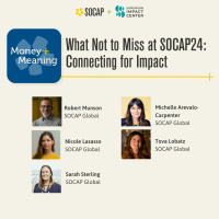 What Not to Miss at SOCAP24: Connecting for Impact