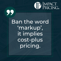 Pricing Table Topics: 8 of Clubs – Ban the Word Markup
