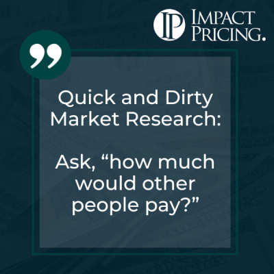 Impact Pricing