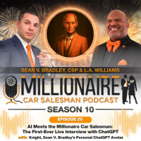EP 10:26 AI Meets the Millionaire Car Salesman: The First-Ever Live Interview with ChatGPT