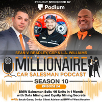 EP 10:24 BMW Salesman Sells 46 Units in 1 Month with Data Mining and Equity Mining Secrets
