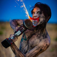 Sword Swallowing with Auzzy Blood