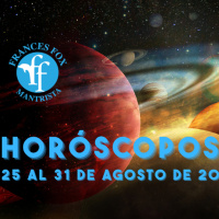 HORÓSCOPOS - 25 AL 31 DE AGOSTO DE 2025