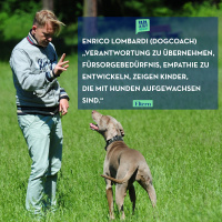 Enrico Lombardi: Über die Hundeerziehung mit Baby