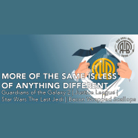 44: More of the Same is Less of Anything Different | Guardians of the Galaxy 2 | Justice League | Star Wars The Last Jedi | Bacon Wrapped Scallops | Nintendo Switch | Medical Trauma | Light Therapy