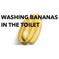 285: Washing Bananas in the Toilet