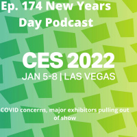 Ep. 174 Happy New Years Day Podcast, Future of Mobile Gaming and CES 2022 will close on Jan 7th due to........COVAIDS!