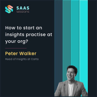 S8E4 - How to start an insights practise at your org? ft. Peter Walker, Head of Insights at Carta