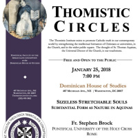 Fr. Stephen Brock - Sizeless Stretchable Souls: Substantial Form as Nature in Aquinas