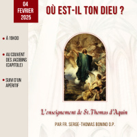 Où est il ton Dieu | Serge-Thomas Bonino OP
