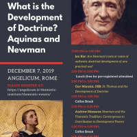 Fr. Guy Mansini, OSB - “St. Thomas and development of doctrine” - 7 December 2019
