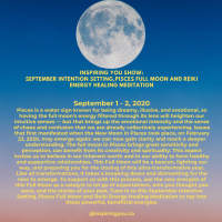 Episode 9: September Intention Setting, Full Moon and Reiki Energy Healing Meditation