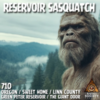 Sasquatch at the Giant Door | Oregon