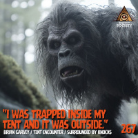I was Trapped inside my Tent and it was Outside Bigfoot in New Hampshire with Brian Garvey