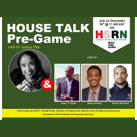 HOUSE TALK Pre-Game w/Dr. Lauren Pitts: TRUST IN ATHLETICS!