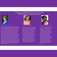 HOUSE TALK w/Dr. Lauren D. Pitts on Black Women Dealing with Abuse
