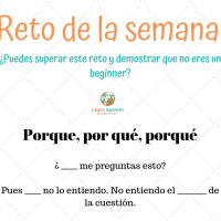 42. Reto de la semana: ¿Llámalo or llámale?