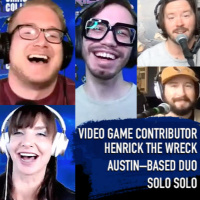 Episode 1308: Video Game Contributor, HenricK The WrecK, The Gaming Awards and AUSTIN–based bedroom pop duo Solo Solo.
