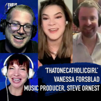 Epidsode 1412: ‘thatonecatholicgirl’ Vanessa Forsblad and Music Producer, Steve Ornest
