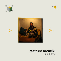 Mateusz Rosiński z Gorzowa Wielkopolskiego i Fundacji Wspierania Kultury Dym Oficyna