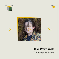 Aleksandra Wałaszek z Fundacji Art House