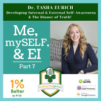 Dr. Tasha Eurich - Internal  External Self-Awareness  The Dinner of Truth - Me, mySELF,  EI Part 7 - EP166