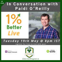 Paidi OReilly - 1% Better Live - Innovation, Mindsets,  7 Year Cycles - EP168