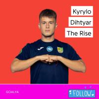 Kyrylo Dihtyar The Rise | Синьо-жовті