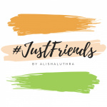 #justfriends