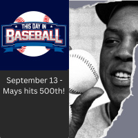 September 13 - Mays hits 500th!