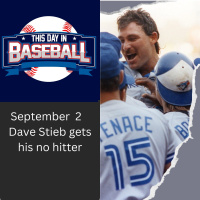 September 2 Dave Stieb gets his no hitter