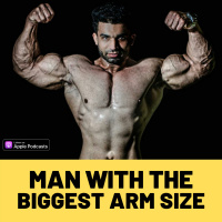 Man with the biggest arms - Exclusive