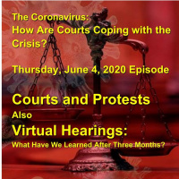 The Coronavirus: How are Courts Coping with the Crisis? Thursday, June 4, 2020 Episode: