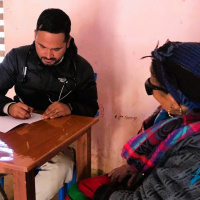 ३ सयभन्दा धेरै भूकम्प प्रभावितले लिए आयुर्वेद स्वास्थ्य सेवा