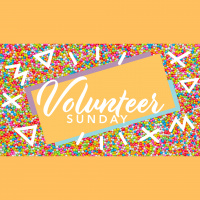 Volunteer Sunday // Andrew Sercombe