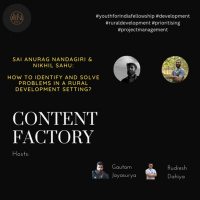 Indian Development Sector, Storytelling, Anime, Sci-Fi, The Art of World building and Growing Communities Around Mental Health for Men