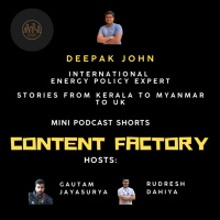 Tackling Climate Change Through Conscious Consumption! Feat Deepak John | Content Factory | Content from Social Sector