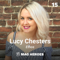 15 — Lucy Chesters (Editor of Ethos)