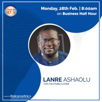 Lanre Ashaolu | CEO Four Pulley Limited.