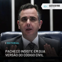 Editorial - Pacheco insiste em sua versão do Código Civil