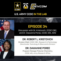 Discussion with Dr. Kristovich, CCDC CBC, and Dr. Dawanne Poree, CCDC ARL ARO